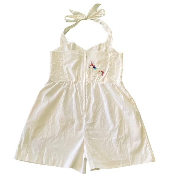 Disney Dress Shop Halter Top Romper - PIXAR Inside Out rainbow - sz MEDUIM - Picture 10 of 16